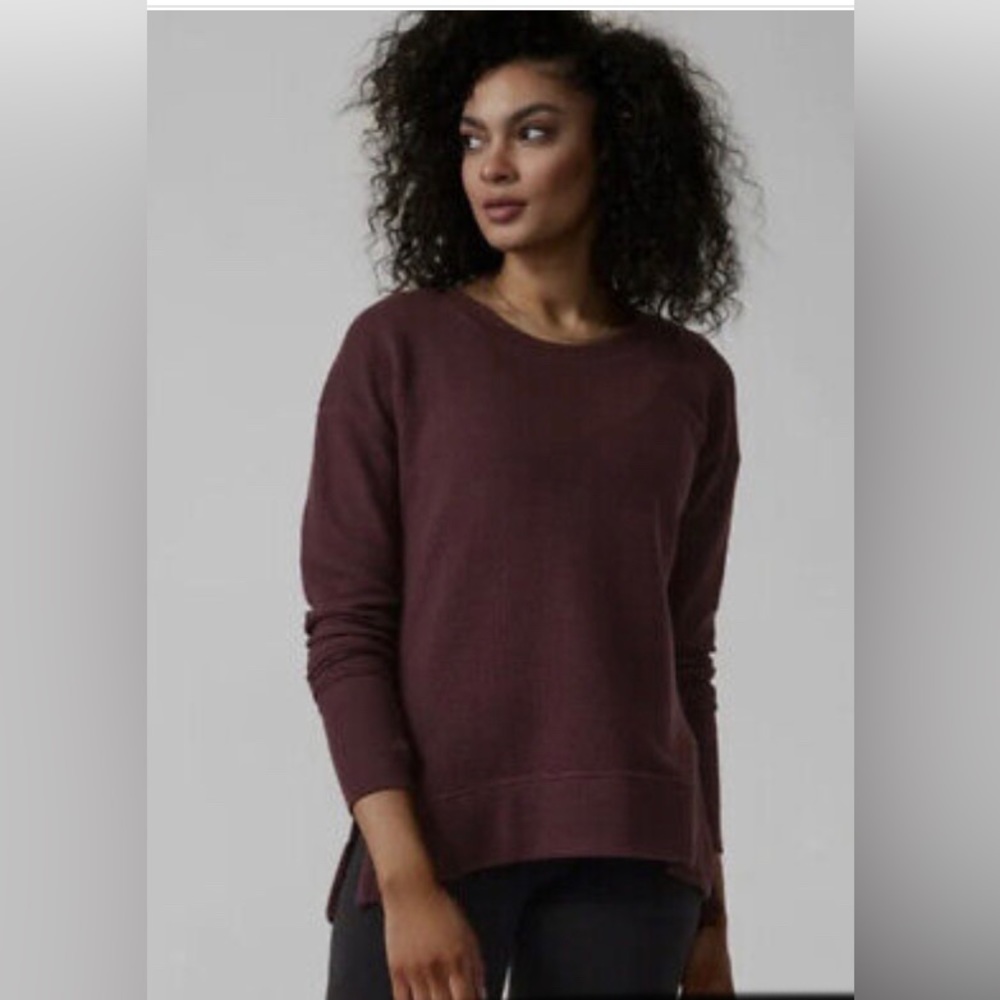 Athleta Coaster Luxe Waffle Sweatshirt - Medium